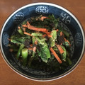 emiemiy's cooksnap of when they made 小松菜と人参の海苔ゴマ和え.