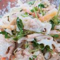 マユ☆ヨコヤマ's cooksnap of when they made レンジで簡単！レンコンと豆苗のサラダ♪.