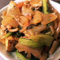 ❥❥ℳ✿'s cooksnap of when they made 小松菜と厚揚げと大根と豚肉☆生姜醤油炒め.