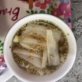 ma___111's cooksnap of when they made ザーサイねぎスープ。.