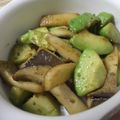 hush99's cooksnap of when they made アボカドとエリンギのホッと☆サラダ.
