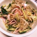 lts721's cooksnap of when they made ﾋﾟﾘ辛　春雨サラダ.