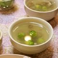 ガメコ's cooksnap of when they made 芽キャベツの簡単スープ.
