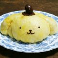 こげ岡's cooksnap of when they made HMで♪ポムポムプリンのかぼちゃまん♡.