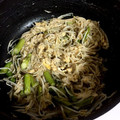やっさいもっさい☆'s cooksnap of when they made もやしとアスパラのスタミナ炒め★.