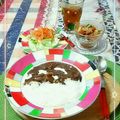 sakuraロゼット's cooksnap of when they made ☆手作りルーの濃厚ハヤシライス☆.