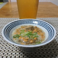 ダイナマイト漆黒's cooksnap of when they made 和えるだけ☆モズクと胡瓜＆納豆の酢の物.