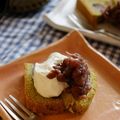 クニカニ's cooksnap of when they made 抹茶で生クリームパウンドケーキ.