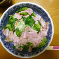arukiseki's cooksnap of when they made レタスとハムの炒め物.