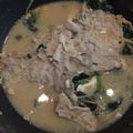 クックHRXIWV☆'s cooksnap of when they made 簡単！自宅でたんたん豆乳鍋.