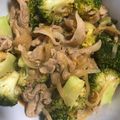 mipunya's cooksnap of when they made 豚こまとブロッコリーのハヤシ風炒め.