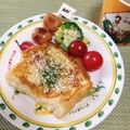 mogusun＊'s cooksnap of when they made 朝食に♡クノールスープでフレンチトースト.