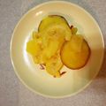 クックOO76PF☆'s cooksnap of when they made さつまいもとリンゴのレモン煮.