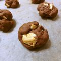 りぼんchan's cooksnap of when they made バレンタイン☆HMダブルチョコスコーン。.