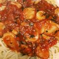 hiromitkb's cooksnap of when they made 鶏肉ときのこのトマトベースパスタ.