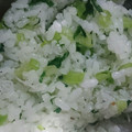くまレモン's cooksnap of when they made 青菜を刻んで混ぜるだけの青菜ごはん.