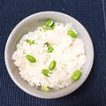 :えり坊's cooksnap of when they made 一人分♡お弁当も枝豆ご飯(ソラマメでも).
