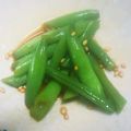 早紀のキッチン's cooksnap of when they made 簡単 いんげんのごま和え.