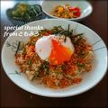 ともみろ's cooksnap of when they made 簡単ランチ❇︎温玉鮭丼.