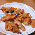 センベェ's cooksnap of when they made 薄切り豚肉の簡単唐揚げ♪お酒のあてにも♡.
