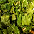 平野モコ's cooksnap of when they made 小松菜のゆかりナムル.