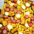 おおかなぼぅ's cooksnap of when they made かぼちゃとベーコンのチーズ焼き.