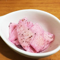 mementy's cooksnap of when they made 【農家のレシピ】長芋の赤しそ漬け.
