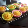 ★★京★★'s cooksnap of when they made 離乳食後期 HMのかぼちゃ蒸しパン.