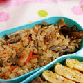 4double5's cooksnap of when they made 子供が喜んだ!ごぼうしめじの炊き込みご飯.