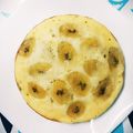 張り子いぬ's cooksnap of when they made ＨＭと炊飯器を使ってバナナケーキ.