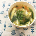 サキコバ's cooksnap of when they made ［簡単 えのき人参 食べる中華スープ ］.