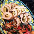 カルチョーフィ's cooksnap of when they made 豚肉フィレのりんごとプルーン詰め.