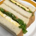 yummy?'s cooksnap of when they made 厚焼き卵とチーズのサンドイッチ.