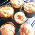 くろんぼぺんぎん's cooksnap of when they made ☆バナナとHMで簡単マフィン☆.