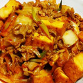 クック64OY6U☆'s cooksnap of when they made 厚揚げ豆腐と長ねぎのキムチ炒め.