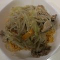 al004's cooksnap of when they made 簡単 節約 ズボラ 男飯の野菜皿うどん.