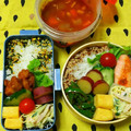 SoMiNemama's cooksnap of when they made お弁当の隙間に♬速攻簡単ﾋﾟｰﾏﾝ炒め☆.