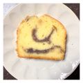 ふみ⁂'s cooksnap of when they made こしあんマーブルのバターケーキ。.