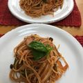 sorapiko's cooksnap of when they made 男子に人気!!我が家のナポリタン♡.