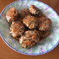 我が家はぽんぽこ家族's cooksnap of when they made 簡単!ふわとろ鶏肉の豆腐つくねハンバーグ.