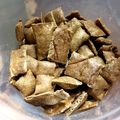 クック1NVW40☆'s cooksnap of when they made 犬用♡レバークッキー.