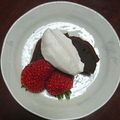 まっすーー。's cooksnap of when they made 材料4つで簡単！濃厚ガトーショコラ.