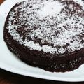 戦場ヶ原うなぎ's cooksnap of when they made 当日でも間に合う！レンジでガトーショコラ.