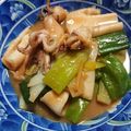 agya1103's cooksnap of when they made ヤリイカとネギの味噌炒め.