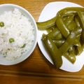 arukiseki's cooksnap of when they made うすいえんどう豆旬の味わいご飯◇甘み香り.