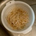 クリシュ's cooksnap of when they made シャキシャキもやしの煮方.