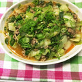 俊のママ's cooksnap of when they made ★白菜とひき肉の旨っ辛〜炒め★.