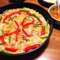 フラワー友's cooksnap of when they made 簡単！シーフードミックスでパエリア♪.