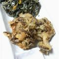 s.mocchie's cooksnap of when they made ひらたけの天ぷら.