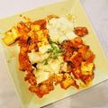 hanauta♪'s cooksnap of when they made 鶏肉と厚揚げのキムチチーズ焼き♪.